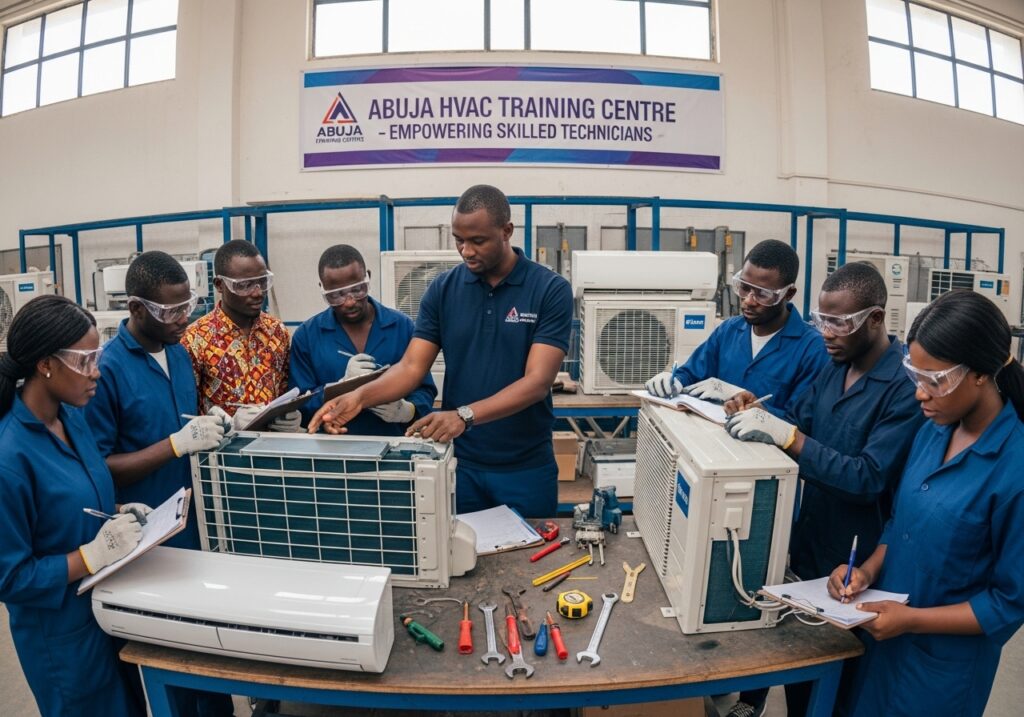 Air Conditioning Installation Training in Abuja, Nigeria