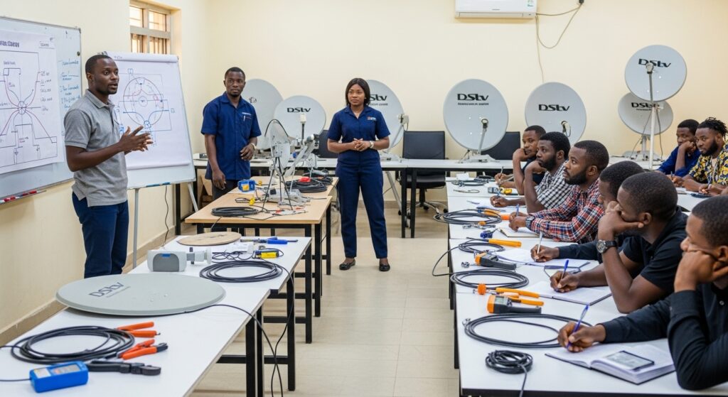 Become a Certified DStv and Satellite Dish Installation Expert in Abuja, Nigeria