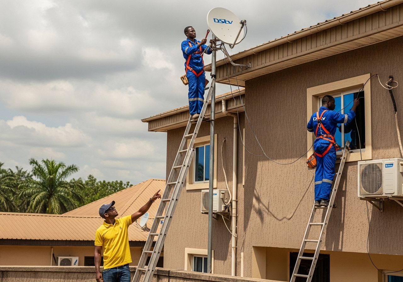 DStv and Satellite Installation training in Abuja Nigeria