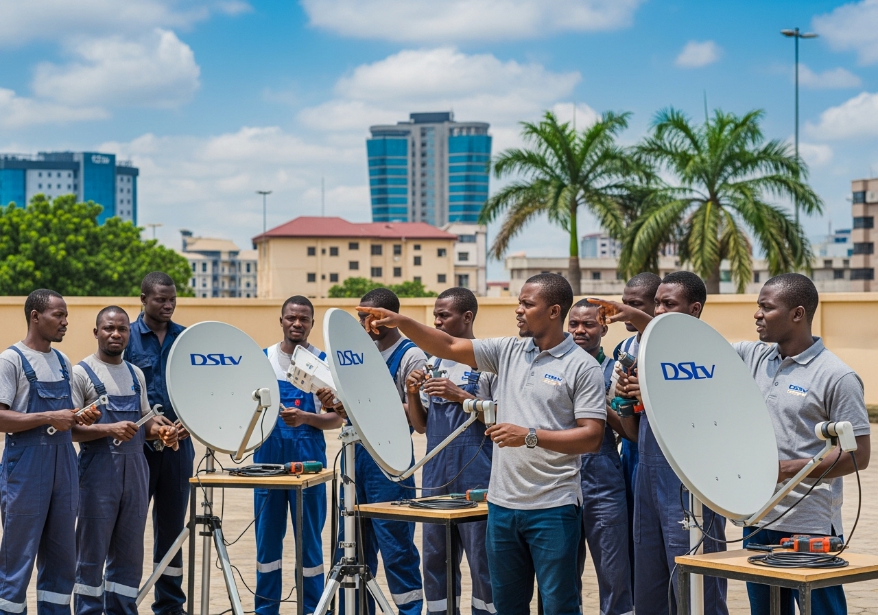DStv and Satellite Installation training in Abuja Nigeria