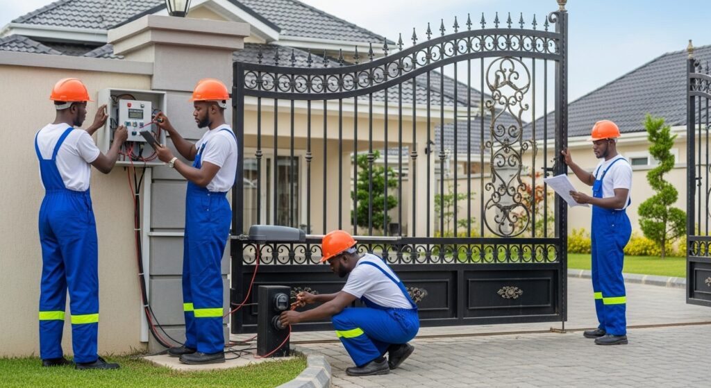 Gate Automation Roller Gate Training in Abuja Nigeria