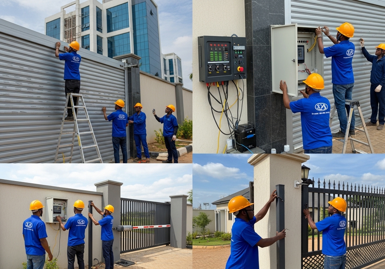 Gate Automation and Roller Gate Training in Abuja Nigeria Africa