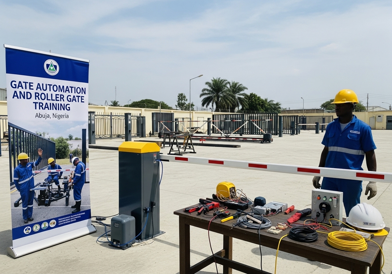 Gate Automation and Roller Gate Training in Abuja Nigeria