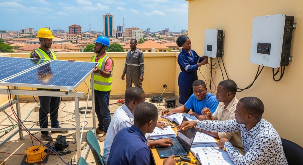 Solar and Inverter Installation Training in Abuja Nigeria