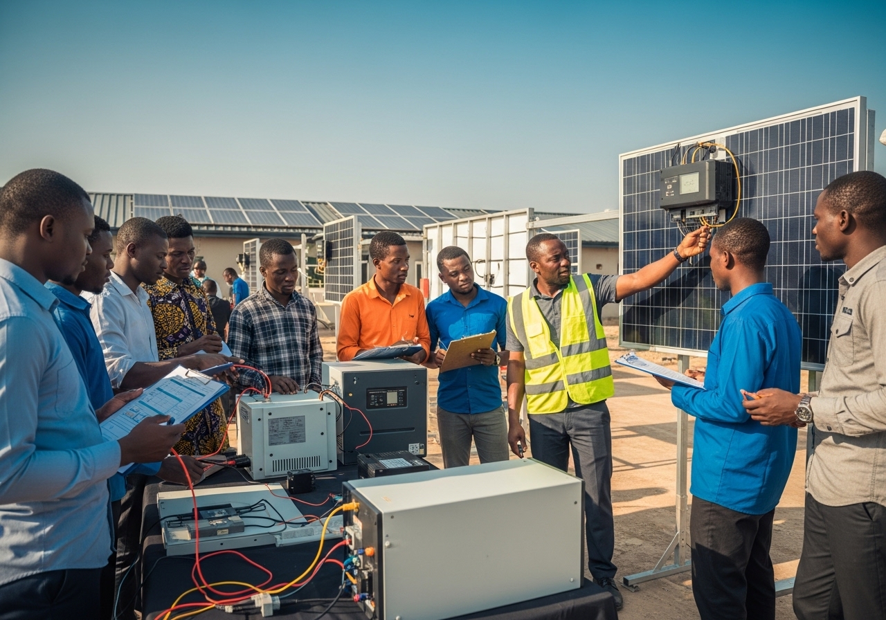 Solar and Inverter Installation Training in Abuja Nigeria