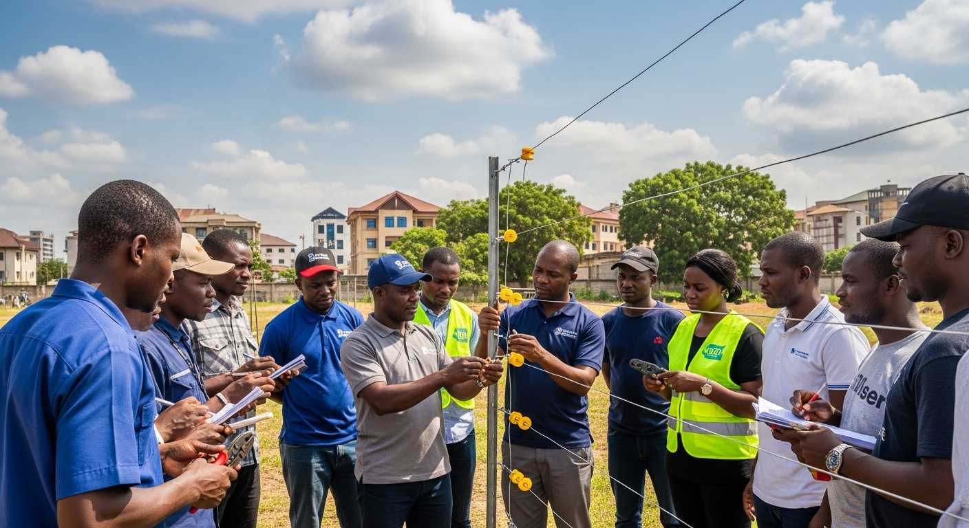 The Best Place to Learn Electric Fence Installation in Abuja, Nigeria