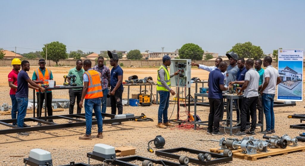 The Best Place to Learn Gate Automation & Roller Gate Installation in Abuja, Nigeria
