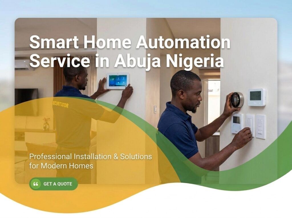 Smart Home Automation Service in Abuja Nigeria